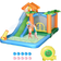 OutSunny 5 in1 Inflatable Bounce House Jumping Castle with Slide