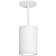 Wac Lighting Tube Architectural White Pendant Lamp 4.9"