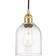 Innovations Lighting Edison Bella Satin Gold/Clear Pendant Lamp 5.5"