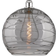 Innovations Lighting Edison Athens Deco Swirl JLZI7428 Clear Pendant Lamp 5.9"