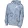 Nike Big Kid's Sportswear Club Fleece Pullover Hoodie - Light Armory Blue/White (FN8737-440)