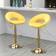 Simplie Fun Adjustable Modern Yellow Bar Stool 43.7" 2