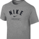Nike Big Kid's Swoosh Soccer T-shirt - Dark Grey Heather