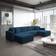 Unique Home Furniture LTD Living area GM-MET Dark Blue Sofa 392cm