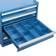 Global Industrial Divider Kit Blue Storage Cabinet 30x5"