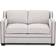 Horchow Naylor Twin Sleeper Off White Sofa 54.5" 2 Seater
