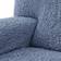 Paulato Stretch Recliner Loose Armchair Cover Blue