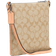 Coach Mini Rowan File Bag In Signature Canvas - Light Khaki/Faded Blush