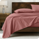 Bare Home Organic Cotton Bed Sheet Red (254x167.6)