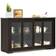 Costway Buffet Brown Sideboard 42x24.5"