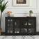 Costway Buffet Brown Sideboard 42x24.5"