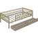 Bellemave Twin Size Daybed with Fence Railings 41.8x79.5"