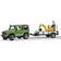 Bruder Land Rover Defender with Trailer JCB Excavator & Man 02593