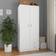 vidaXL 2 Drawers White Chipboard Garderobe 80x180cm