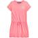 Polo Ralph Lauren Kid's Big Pony Logo Cotton Jersey T-shirt Dress - Pink