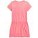 Polo Ralph Lauren Kid's Big Pony Logo Cotton Jersey T-shirt Dress - Pink