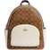 Coach Court Backpack In Signature Canvas - Gold/Khaki/Chalk