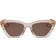 DIFF Camila Sunglasses Brown/Transparent