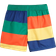 Mini Rodini Kid's Stripe Swim Short - Multicolour