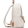 Michael Kors Slater Medium Logo Backpack - Vanilla/Acorn