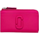 Marc Jacobs The Covered J Top Zip Multi Wallet - Hot Pink