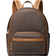 Michael Kors Bex Medium Signature Logo Backpack - Brn/Acorn