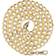 Nuragold Cuban Chain Curb Link Diamond Cut Pave Two Tone Necklace 7mm - Gold/Silver