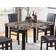 Best Master Furniture Henley Brown Dining Table 30x48"