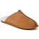 Dearfoams Bradford Genuine Suede Closed Toe Scuff - Chestnut