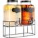 Dual Mason Jar Drink Beverage Dispenser 2 1.06gal