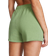 PINK Ivy Fleece Relaxed Shorts - Wild Grass Green