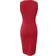 TOFOTL Ruched Bodycon Dresses - Red