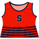 Vive La Fete Toddler Orange Striped Tank Top Dress - Syracuse Orange
