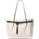Michael Kors Emilia Large Logo Tote Bag - Vanilla/Black