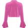 Yeahdor Kid's Velvet Bolero - Hot Pink