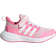 Adidas Kid's Fortarun-2.0 Cloudfoam Elastic Lace Top Strap Shoes - Clear Pink/Cloud White/Bliss Pink