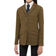 Dublin Kid's Albany Tweed Suede Collar Tailored Show Jacket - Brown