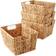 Casafield Water Hyacinth Natural Basket 12" 4