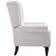 Homcom Button Tufted Accent Cream White Armchair 40.2" 2