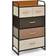 Costway 4 Tier Organizer Tower Cream Chest of Drawer 23x39"