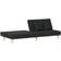 vidaXL 351902 Black Sofa 200cm Zweisitzer