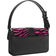 Michael Kors Colby Medium Zebra Print Calf Hair Shoulder Bag - Cerise Multi