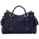 Dooney & Bourke Florentine Large Satchel - Navy