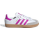 Adidas Kid's Samba OG - Cloud White/Purple Burst/Gum