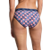 PINK Logo Hiphugger Panty - Optic White Americana Grid Print