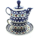 Blue Rose Pottery Nature Individual Teapot 0.08gal