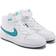 Nike Court Borough Mid 2 PSV - White/Black/Aquamarine