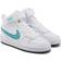 Nike Court Borough Mid 2 GSV - White/Black/Aquamarine