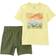 Carter's Boy's Monster Truck Tee & Short Set 2-piece - Yellow (195862392377)