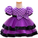 Shein Baby Girl Polka Dot Tulle Dress With Bubble Sleeves And Bow Decoration